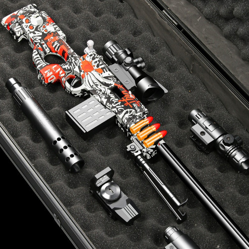 Rifle de francotirador de simulación de 98k, pistola de juguete de bala suave de EVA, Pistola Rifle de francotirador de simulación de 98k, pistola de juguete de bala suave de EVA, Pistola