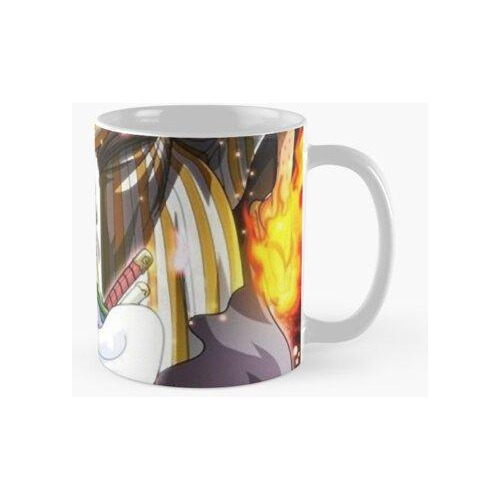 Taza Sanji Y El Zorro One Piece Calidad Premium