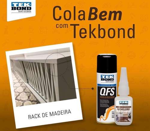 Imagem 4 de 5 de 2 Acelerador P/cola Instântanea 100ml - Tek Bond