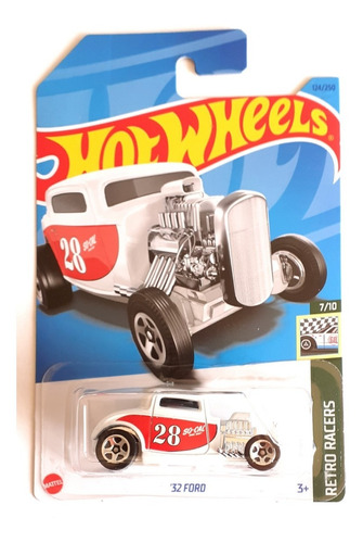 Hot Wheels 2023, '32 Ford - 124/250 - ( Blanco )