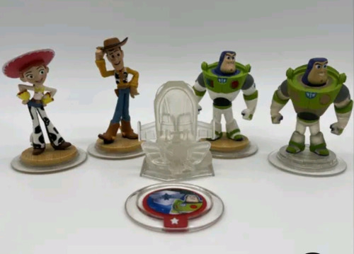 Disney Infinity Toy Story 4 Figuras Un Mundo Y Un Disco
