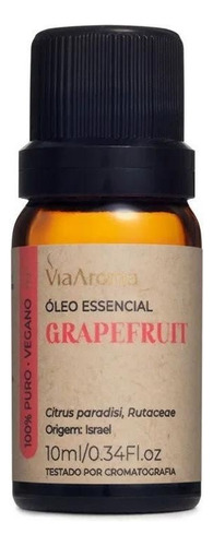 Oleo Essencial Grapefruit 100% Natural 10ml Via Aroma