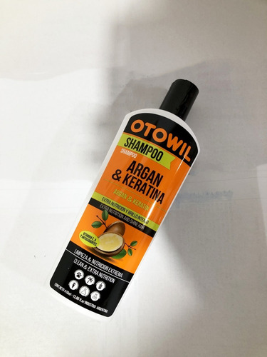 Imagen 4 de 7 de Shampoo Argan Y Keratina De Otowil X410ml