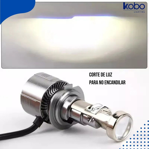 Cree Led Para Auto Iron Dakar Con Lupa Kb3 Canbus Csp