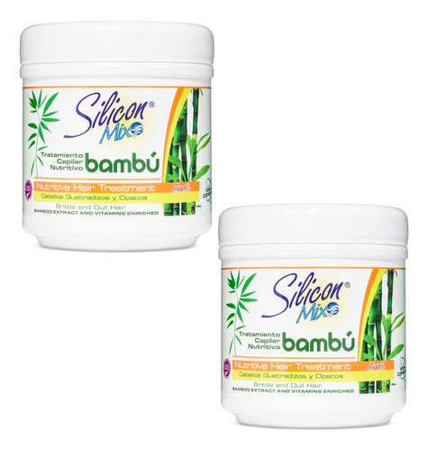 Silicon Mix Bambu - Tratamiento Para El Cabello De 16 Onzas
