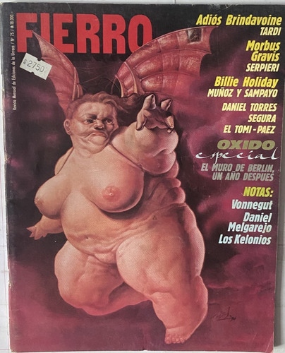 Revista Fierro N° 75 / Primera Época / Max Cachimba Oxido X7