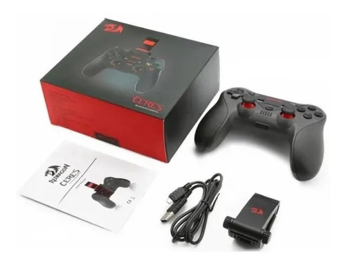 Controle Redragon Ceres G812 Ios Android E Conexão USP Cor Preto