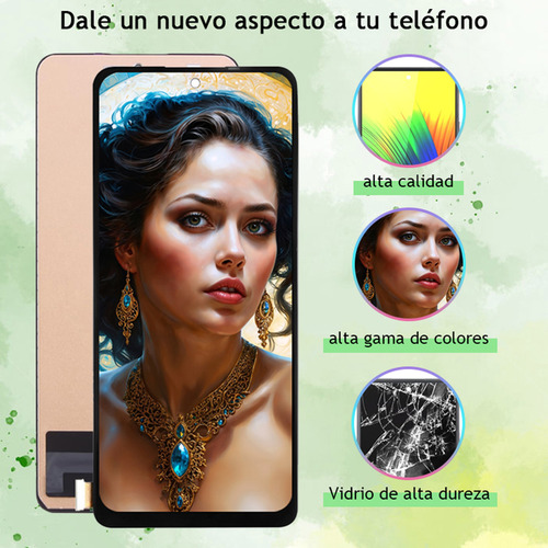 Zhangtuo Pantalla Táctil Lcd Para Xiaomi Redmi Note 10 Pro 4g Note 10 Pro Max / Note 11 Pro M2101K6G M2101K6R Display