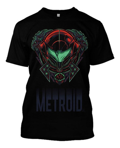 Wd Camiseta Con Impresión 3d De Game Metroid