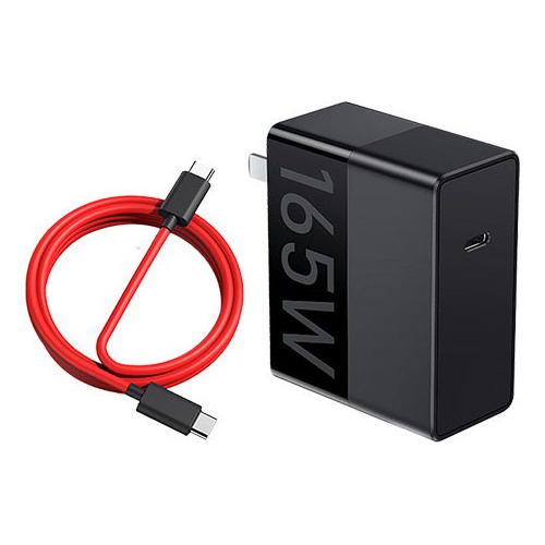 Cargador Nubia Redmagic Gan De 165 W Con Cable De Supercarga