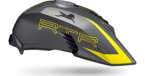 Imagen 17 de 25 de Moto Tvs Rtr 200 4v Gris 2.0 Puesta En La Calle! Caba Y Gba