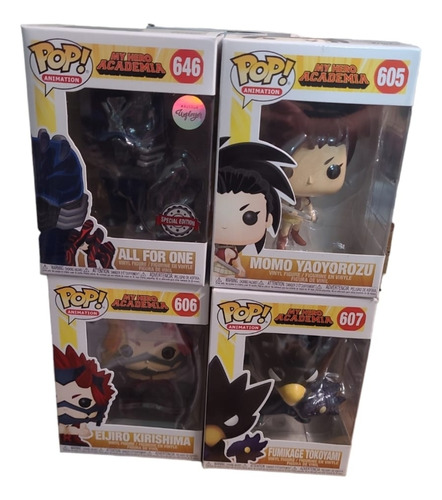 Funko Pop Pack 4 My Hero Academia