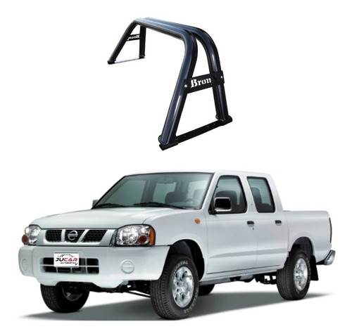 Roll Bar Porteria Nissan Pick Up 1994-2015 Cromo / Negro