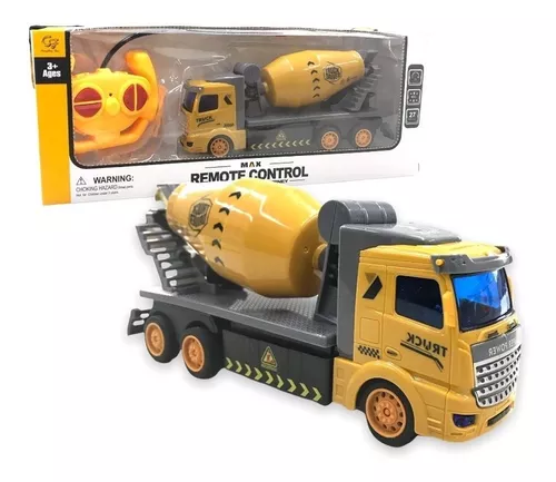 Brinquedo Infantil Carrinho Controle Remoto Caminhão de Lixo