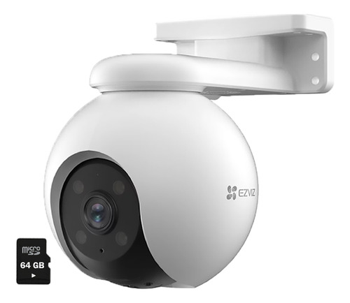 Cámara Seguridad Wifi H8 Pro 3k Ezviz 360° Smart + Sd 64gb