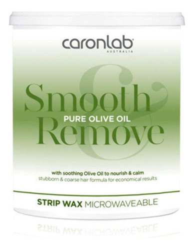 Caronlab Smooth & Remove - Tira De Aceite De Oliva Para Mic.