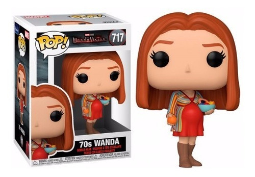 Funko Pop Marvel Wandavision Pregnant 70's Wanda Vision Loki