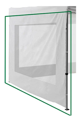 Pared Cobertor Ventana P/ Gazebo De 4,5x3m Tela Impermeable