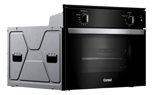 Forno Elétrico De Embutir Consul Cob47be 47l Cor Preto 220v