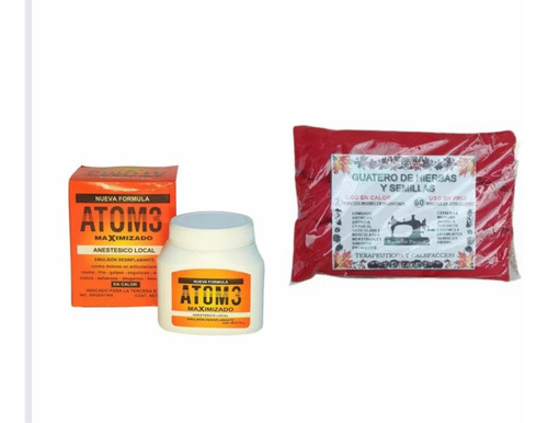 Atom 3 Maximizado Y Guatero De Yerbas Y Semillas