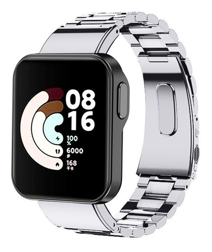 Correa De Eslabones Premium Para Xiaomi Mi Watch Lite