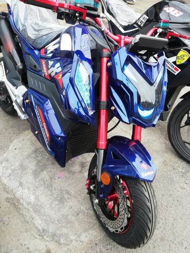 Imagen 5 de 13 de Moto Electrica Deportiva Con Bateria De Litio Motor 2000 W
