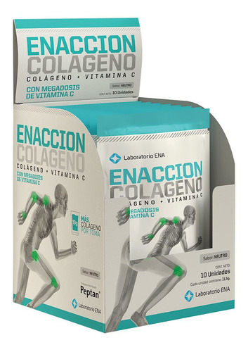 Enaccion Colageno Hidrolizado Peptan Caja X 10 Unidades