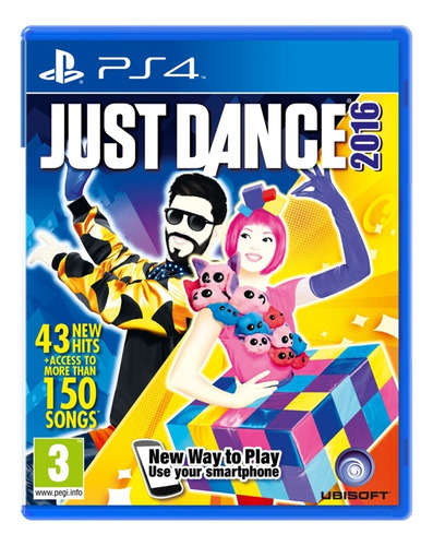 Just Dance 2016 Standard Edition Ps4 Fisico Requiere Move (Reacondicionado)