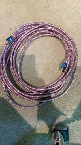 Cable Hdmi 9 Metros Mayado Color Rosa