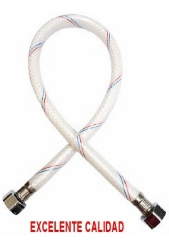 Canilla Rosca Hembra-1/2 X 1/2 Plastico Y Acero De 40cm