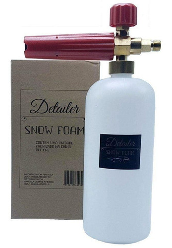 Canhão De Espuma Snow Foam De 1 Litro Detailer