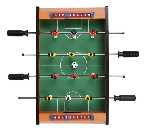 Mesa De Fútbol Mini Taca Taca Portátil De Madera Para Niños