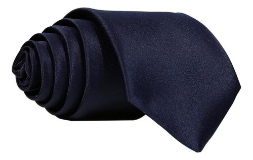 Corbata Regular Hombre Azul Stfashion 52704210 Color Marino Diseño De La Tela Liso