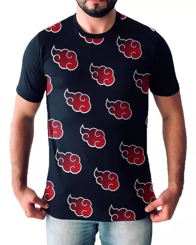 Camiseta Naruto Akatsuki Nuvem