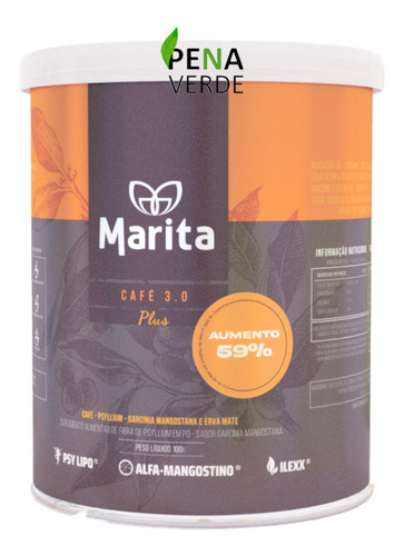 Café Marita 3.0 Plus 100g Psylipo  + Disposição E Energia