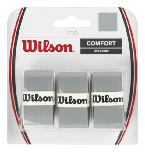 Overgrip Para Raqueta Wilson Pro Over Gris