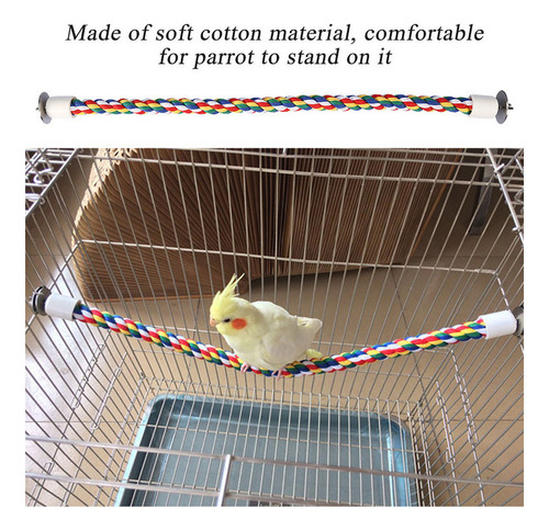 Fe For Juguetes For Masticar Loros De Cuerda De Algodón 2025