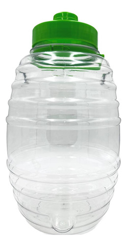 Vitrolero 20litros Con Asa Superior Sin Llave Verde