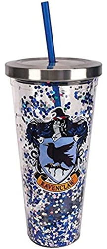 Spoontiques - Harry Potter Tumbler - Ravenclaw Glitter Cup C