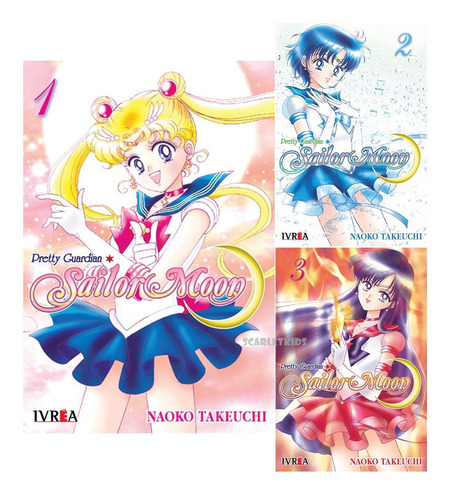 Manga Sailor Moon Pretty 3 Tomos Elige Tu Tomo Ivrea Scarlet
