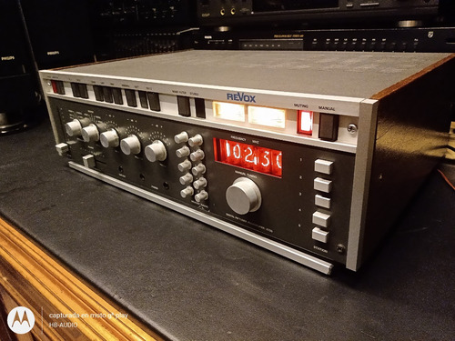 Exquisito Preamplificador Revox A-720 Suizo Hermoso Hbaudio