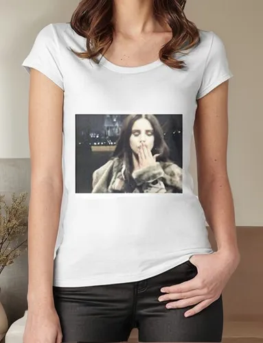 Remera Diosa Lana Del Ray Algodon Premium