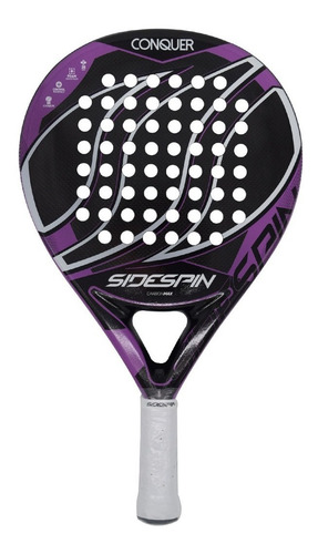 Imagen 6 de 6 de Paleta Padel Side Spin Conquer Foam Full Carbon