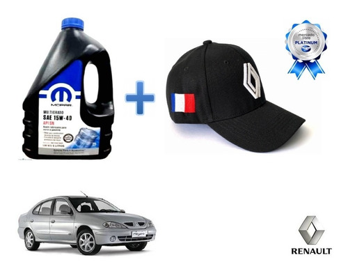 Garrafa Aceite Mopar + Gorra Renault Megane 2001 A 2003