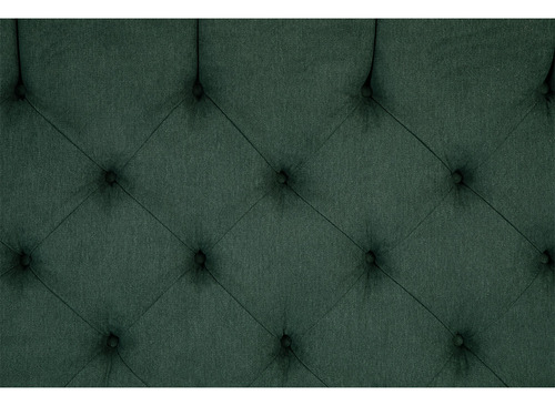 Cabecera Individual Dicasa Capri Verde Outlet Color Verde Oscuro