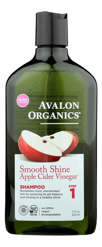 Shampoo Avalon Organics Vinagre De Maçã 325ml