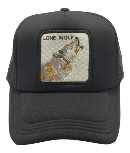 Imagen 5 de 6 de Gorra Trucker Lobo Parche Bordado Ear Outdoor
