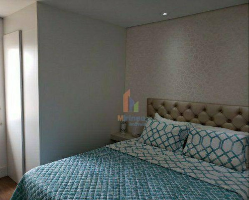 Imagem 10 de 15 de Apartamento Com 2 Dormitórios À Venda, 63 M² Por R$ 345.000,00 - Botafogo - Campinas/sp - Ap0270