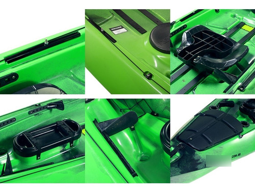 Imagen 3 de 9 de Kayak Rocker Mirage Fishing Nuevo P/2 Personas Ideal Pesca
