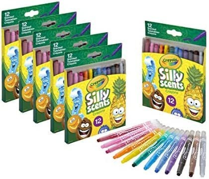 Imagen 2 de 5 de Crayones Con Aromas Crayola Silly Scents X12u Pack X6